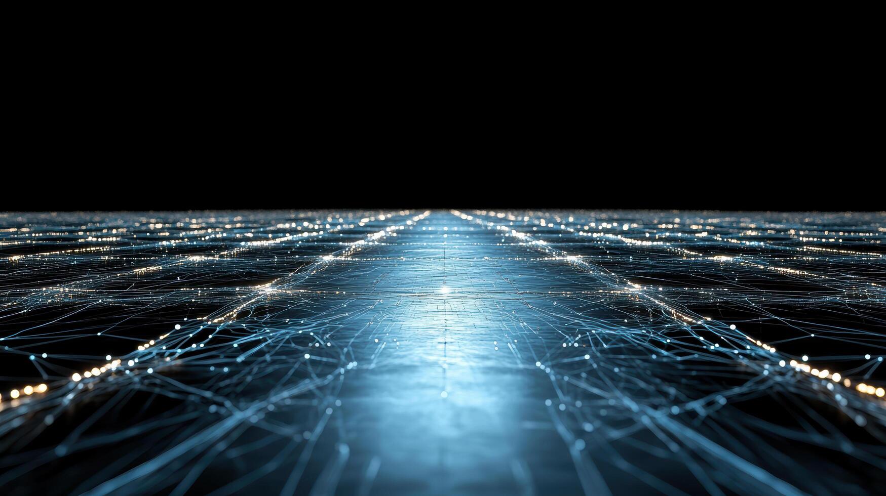 resumen red antecedentes con azul líneas y luces foto