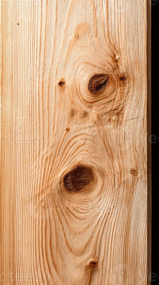 Wood workshop backdrop showcasing quality timber with distinct grain patterns photo