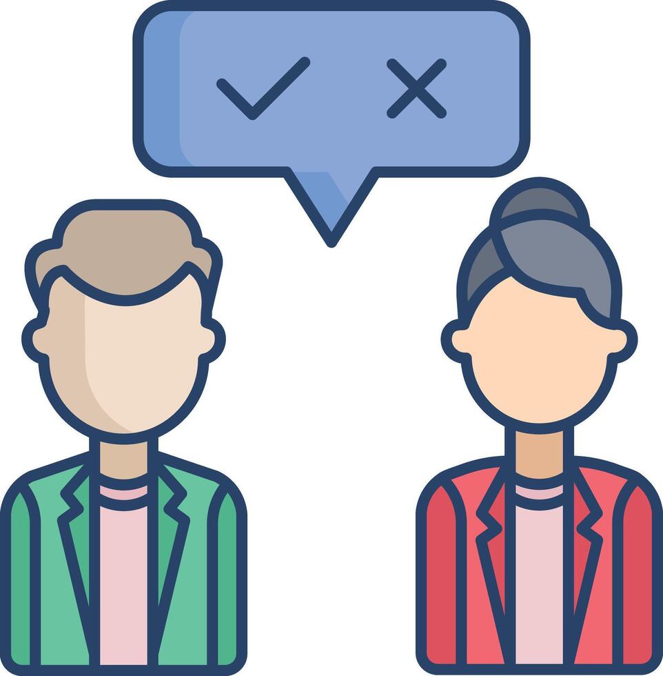 strategies linear color icon design vector