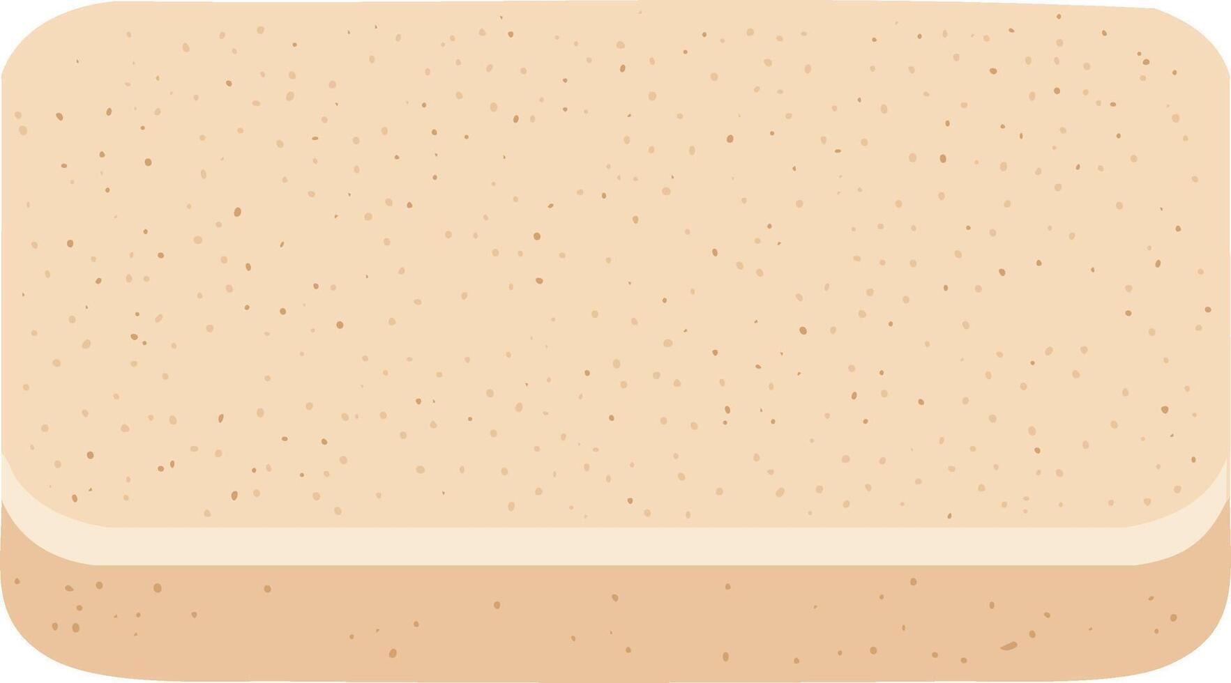 Light beige rectangle with layered texture flat design concept vector