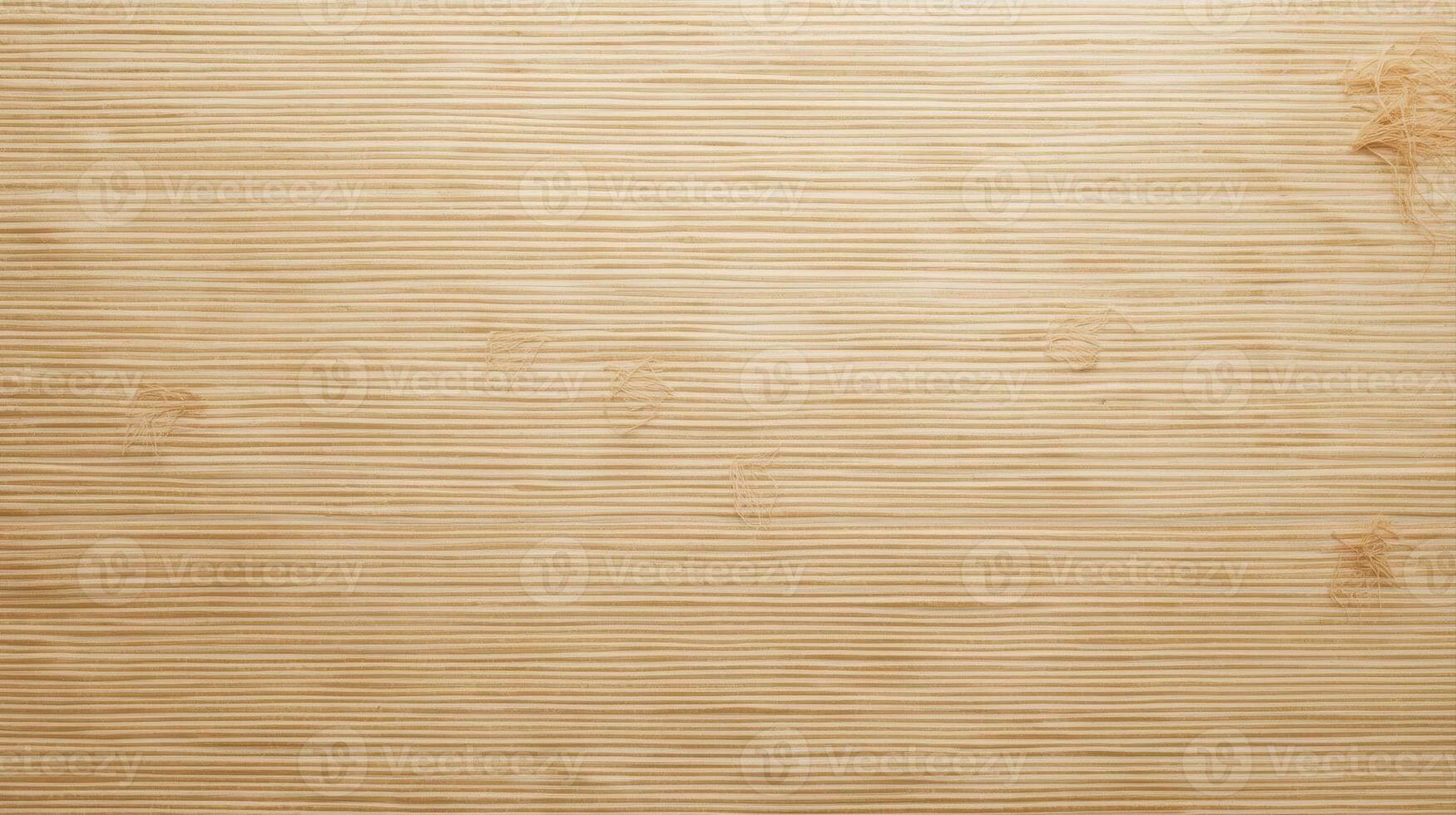 A simple horizontal bamboo wood texture with a light brown color creates a natural and clean background or surface for design projects. photo