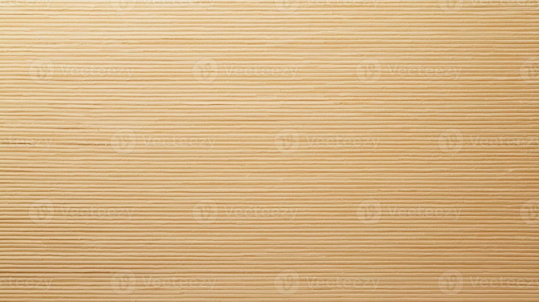 Close up of warm beige horizontal ribbed paper texture with subtle shadows, providing a neutral and textured background for design projects. photo