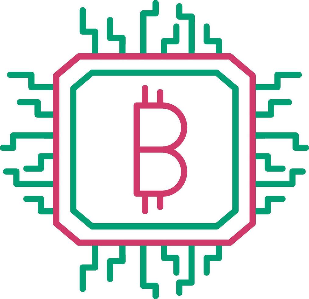 Computer Chip Electronic Processor vector