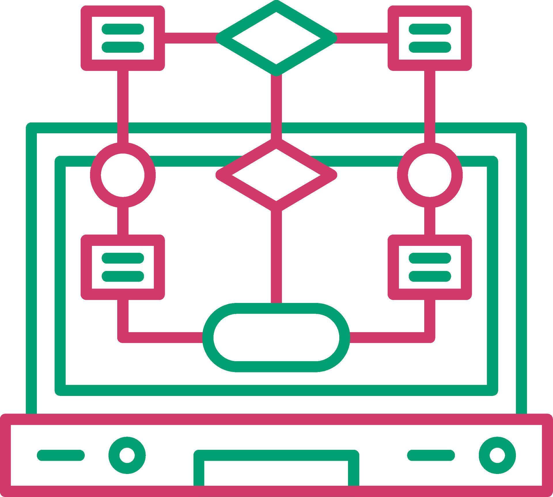 Algorithm Code Processing System 72977281 Vector Art at Vecteezy