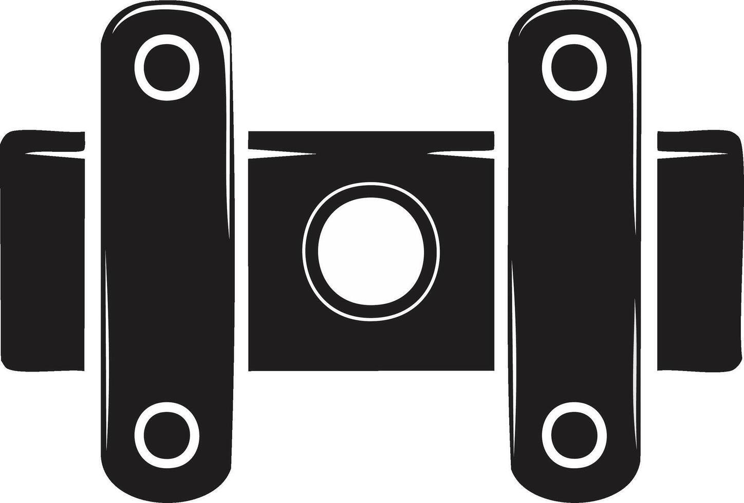 resumen mecánico enlace con circular elementos vector