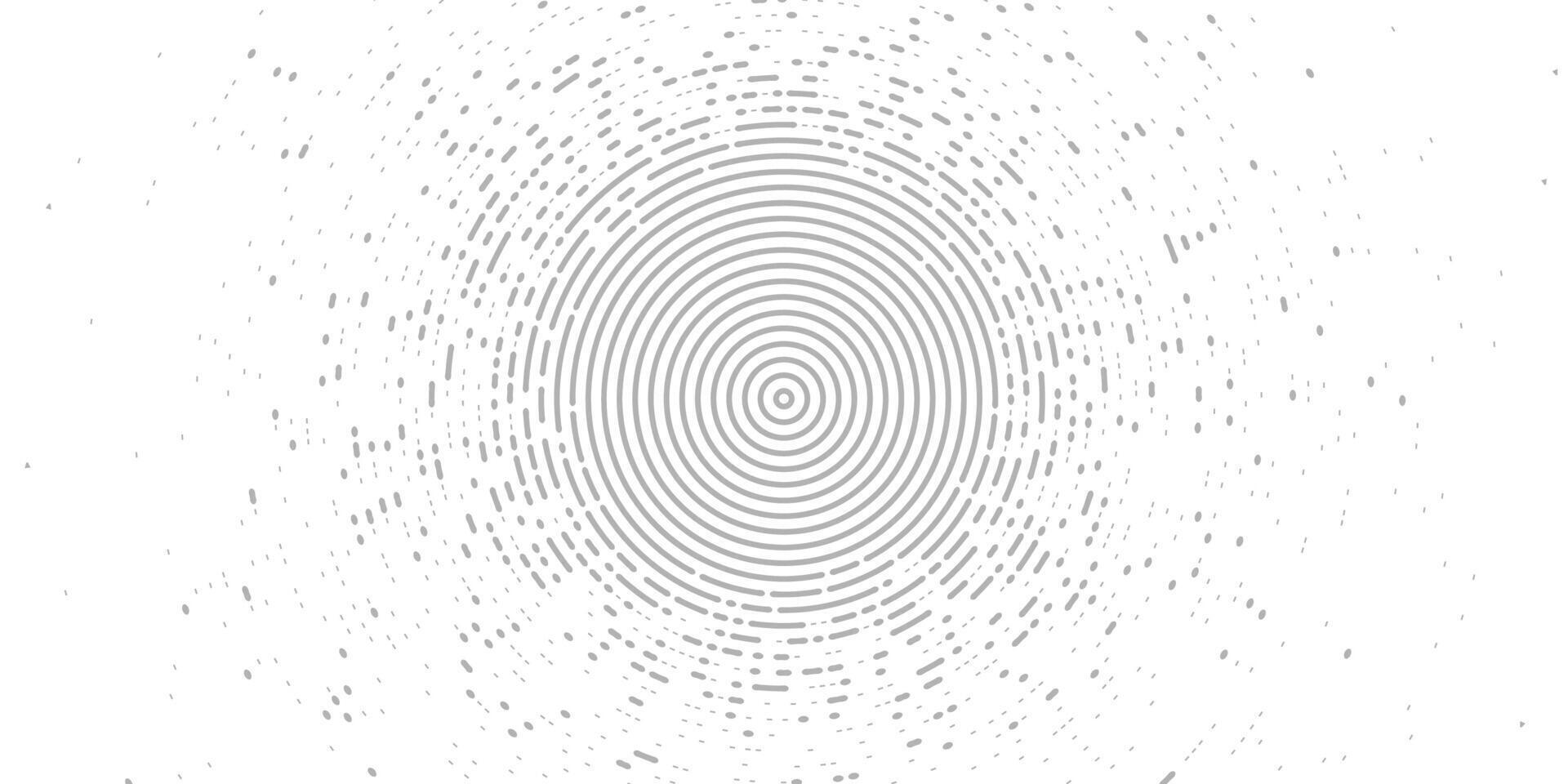 Abstract white background from lines. Circular drawing from the line. Design element. vector