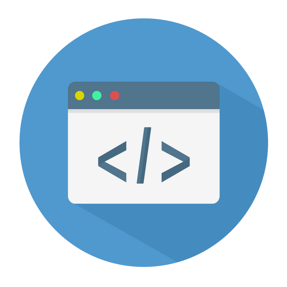 Codierung Logo Design mit Schatten zum Programmierer png