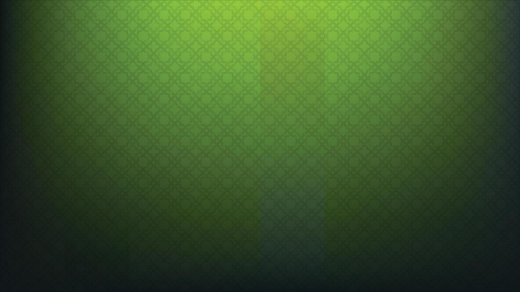 Green geometric pattern background with subtle light effect vector