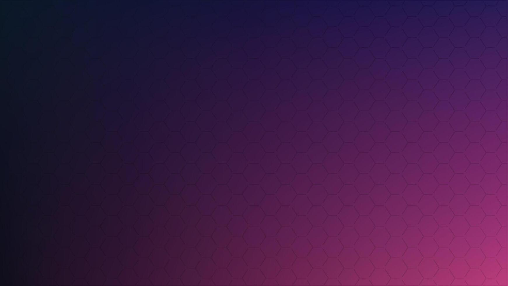 Purple and Pink Hexagonal Pattern Gradient Background vector