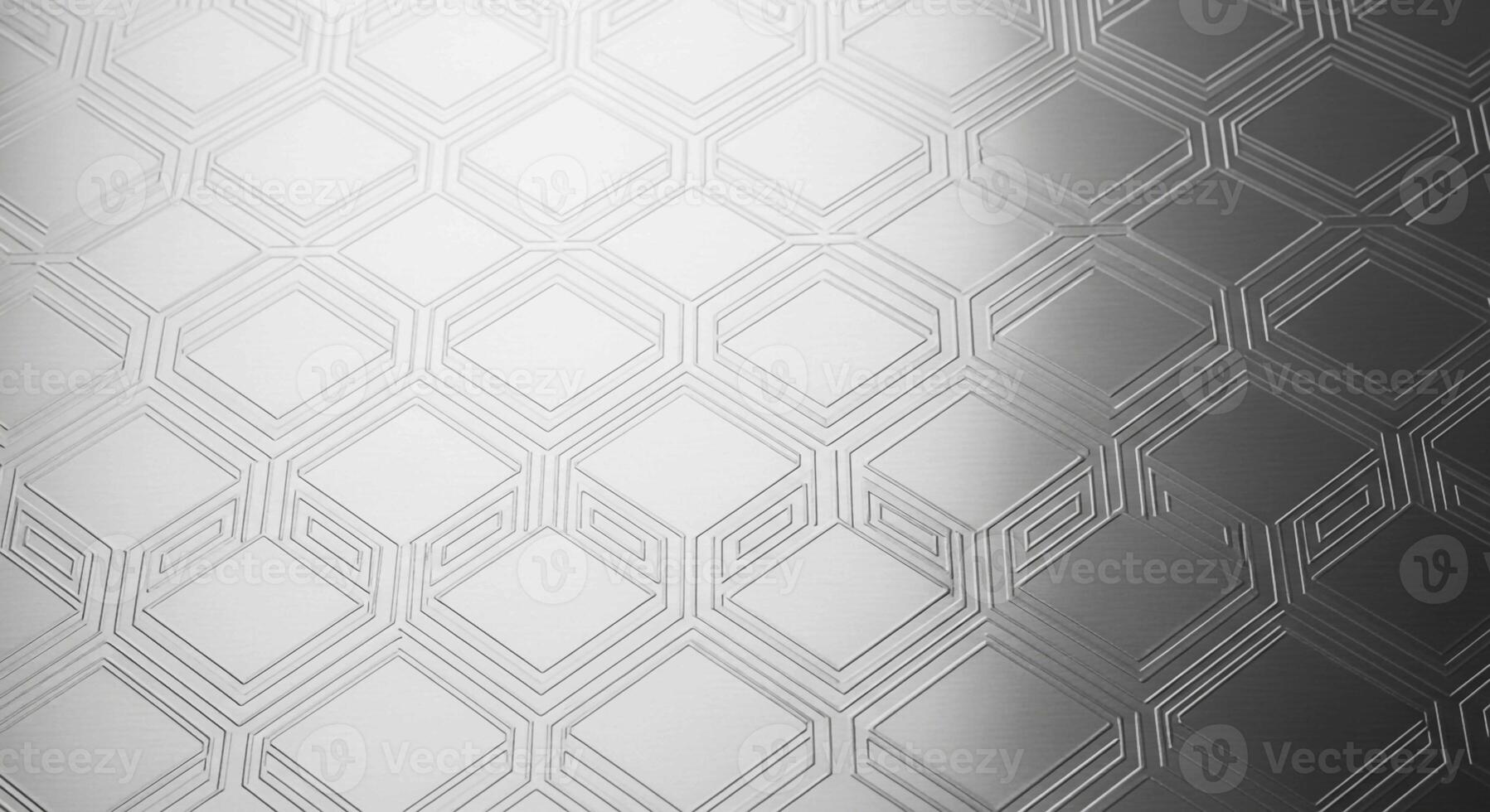 Abstract geometric diamond pattern texture with subtle light and shadow creating a sophisticated metallic background effect photo