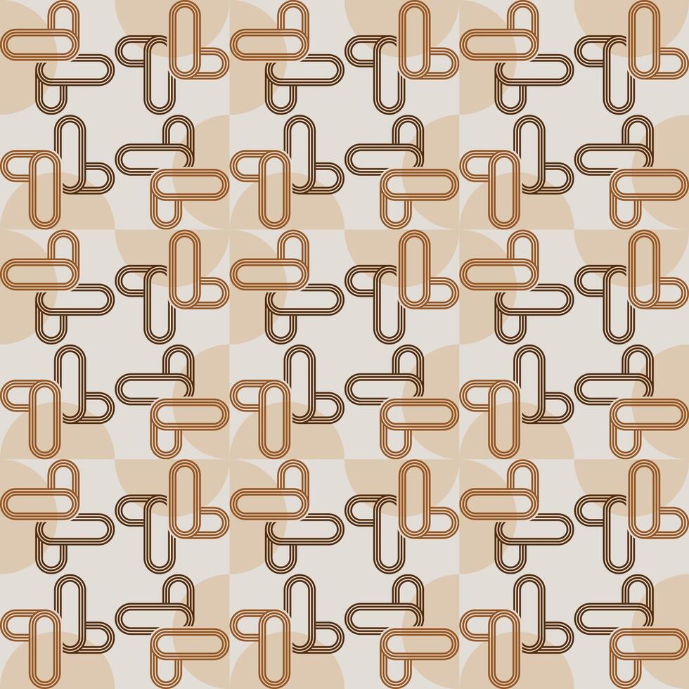 simple and sleek abstract seamless pattern vector