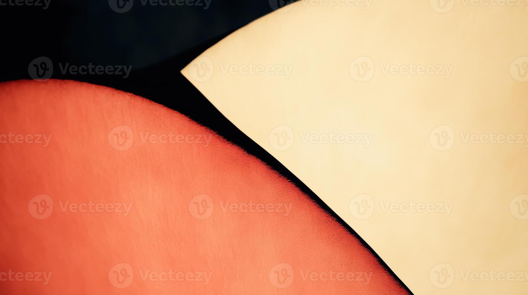 Bold patterns and colors blend in abstract composition photo