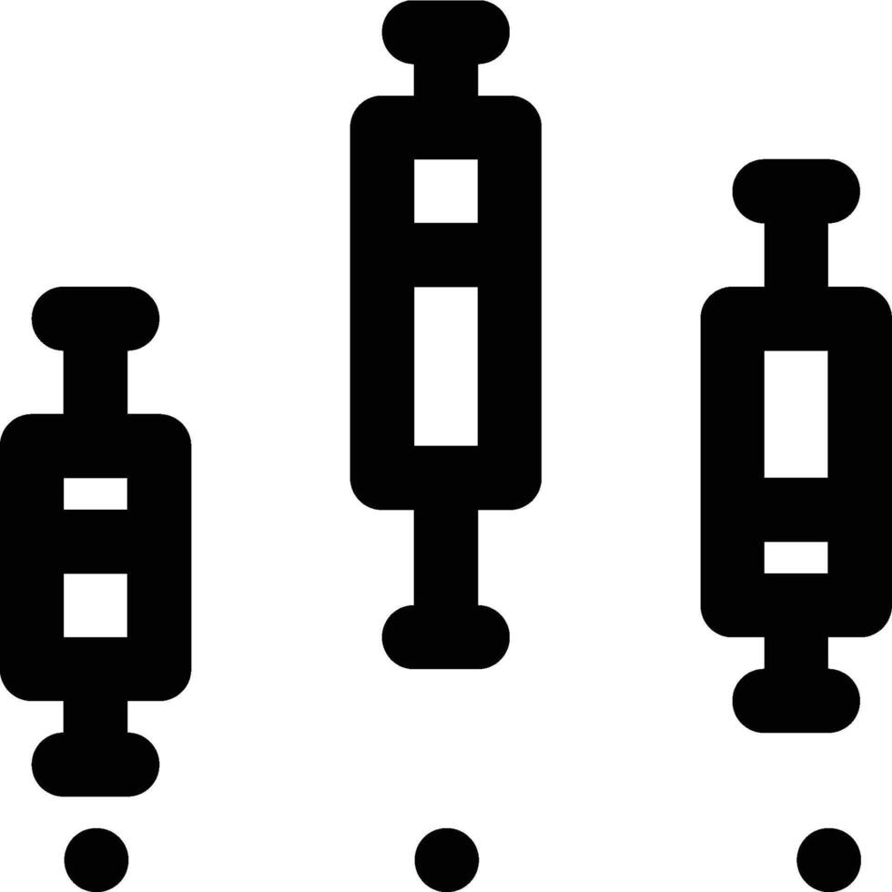 Box Whisker, Box, Plot Outline Icon vector