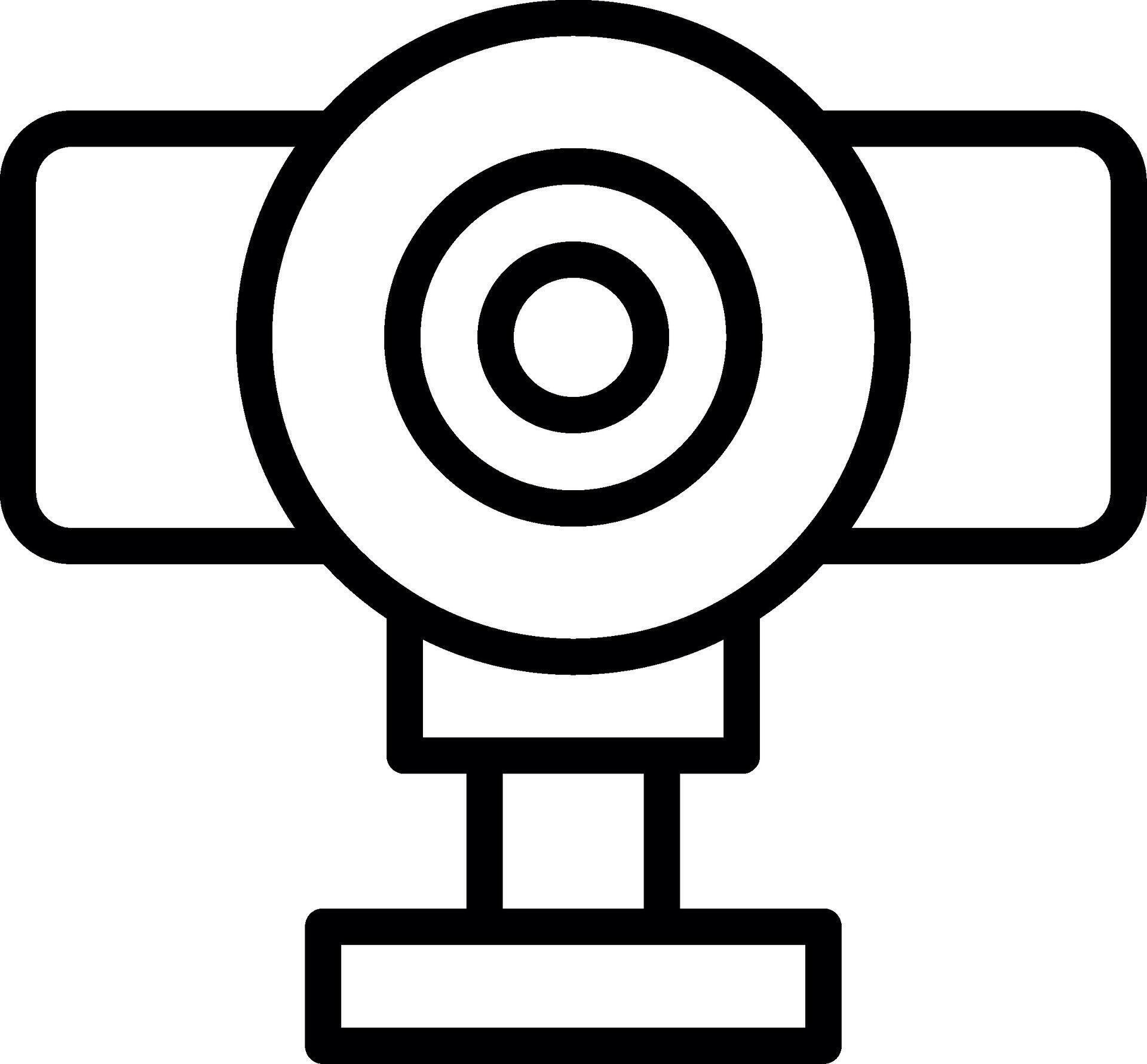 Webcam Coded UI Symbol 73080596 Vector Art at Vecteezy