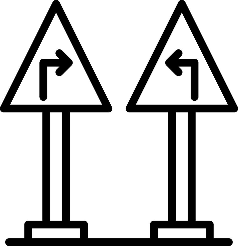 Traffic Sign Coded UI Symbol vector