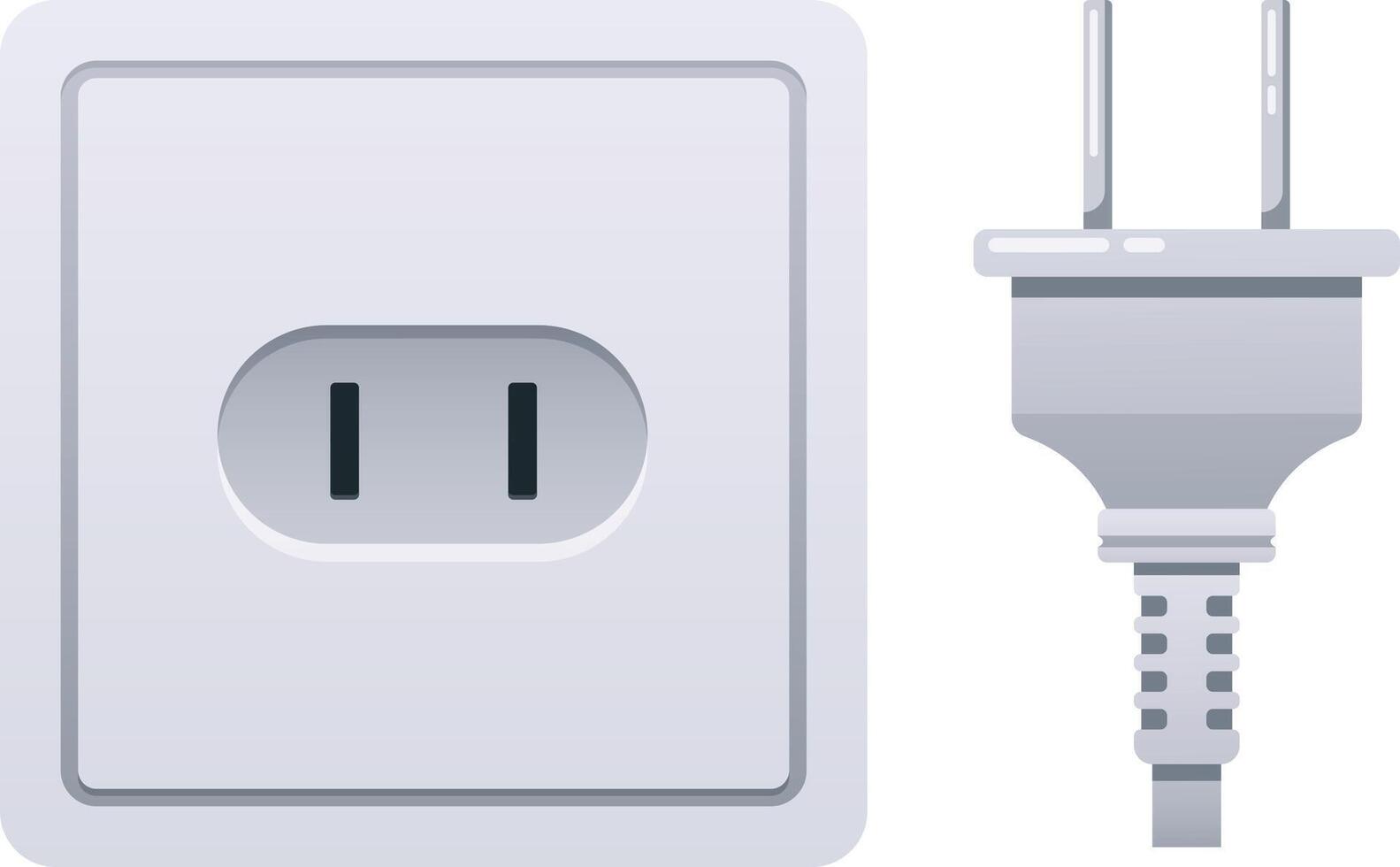 Socket Plug Type Technology vector