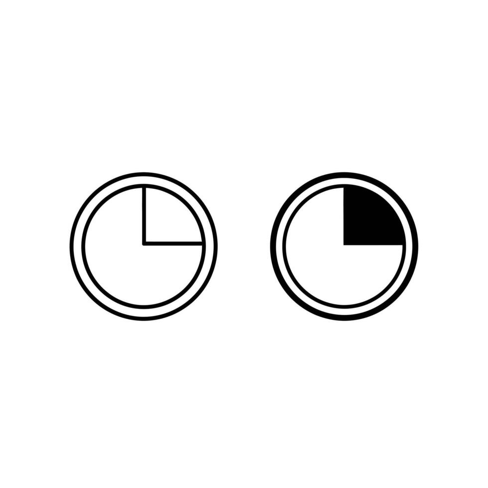 Progreso indicadores un visual representación vector