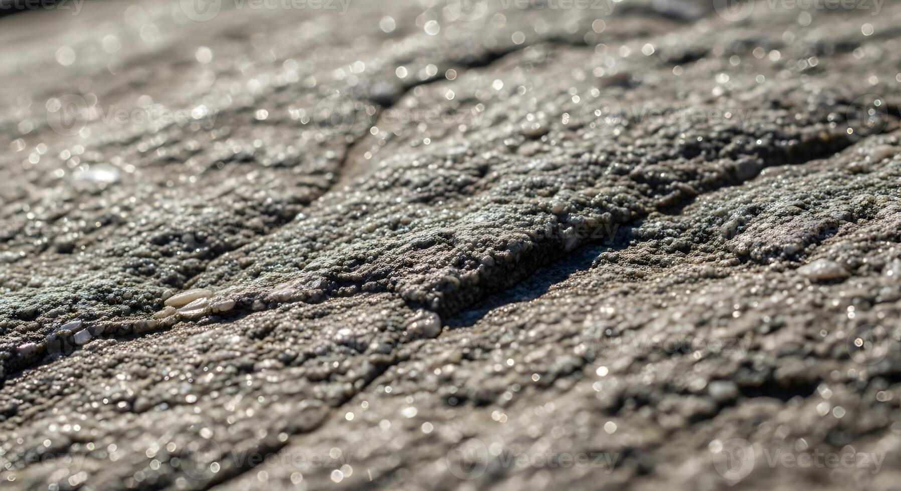 Discover shimmering textures and intricate patterns in this raw stone surface, perfect for adding organic detail to your designs and creative projects photo