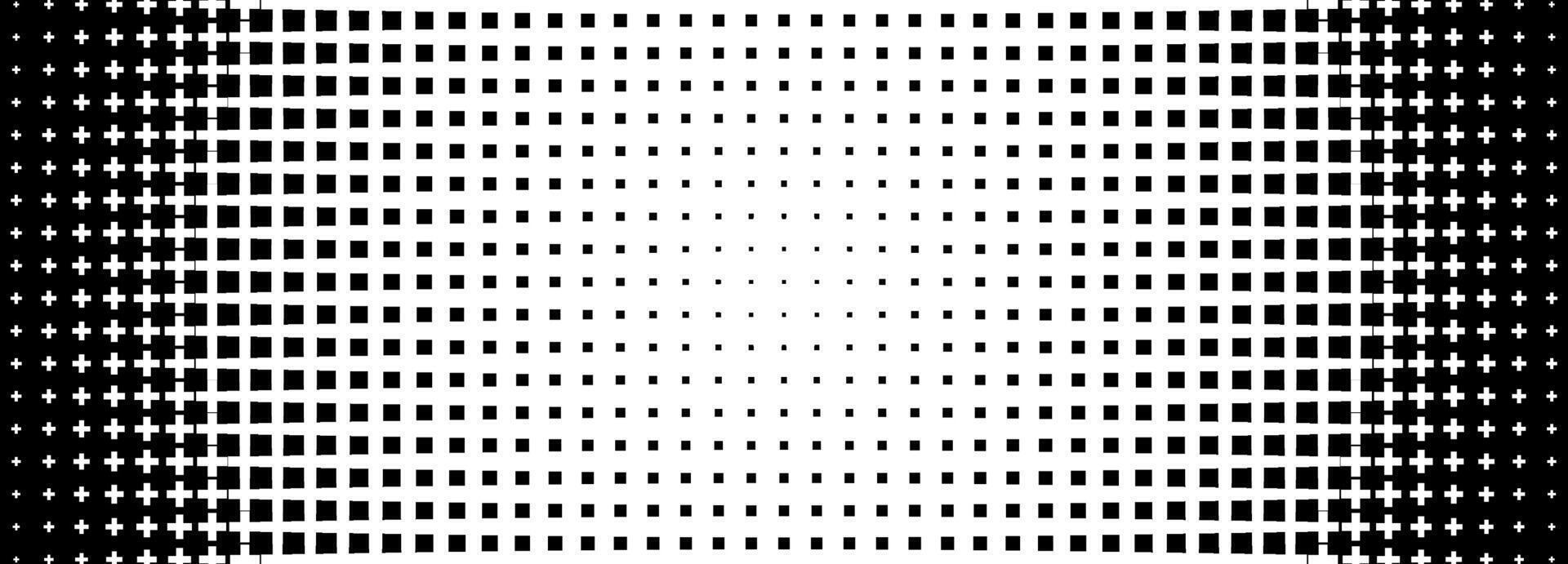 Abstract hexagon honeycomb halftone gradient pattern in black and white. Futuristic geometric background for tech science presentations, dynamic athletic competition branding. illustration vector