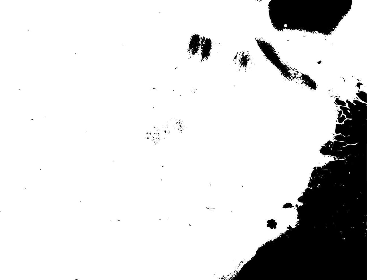 Abstract rustic smear. Worn texture. Dusty broken surface. Time aged tone. vector