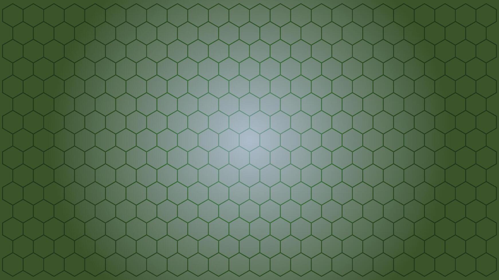 Abstract honeycomb pattern with green tones ideal for graphic design backgrounds vector