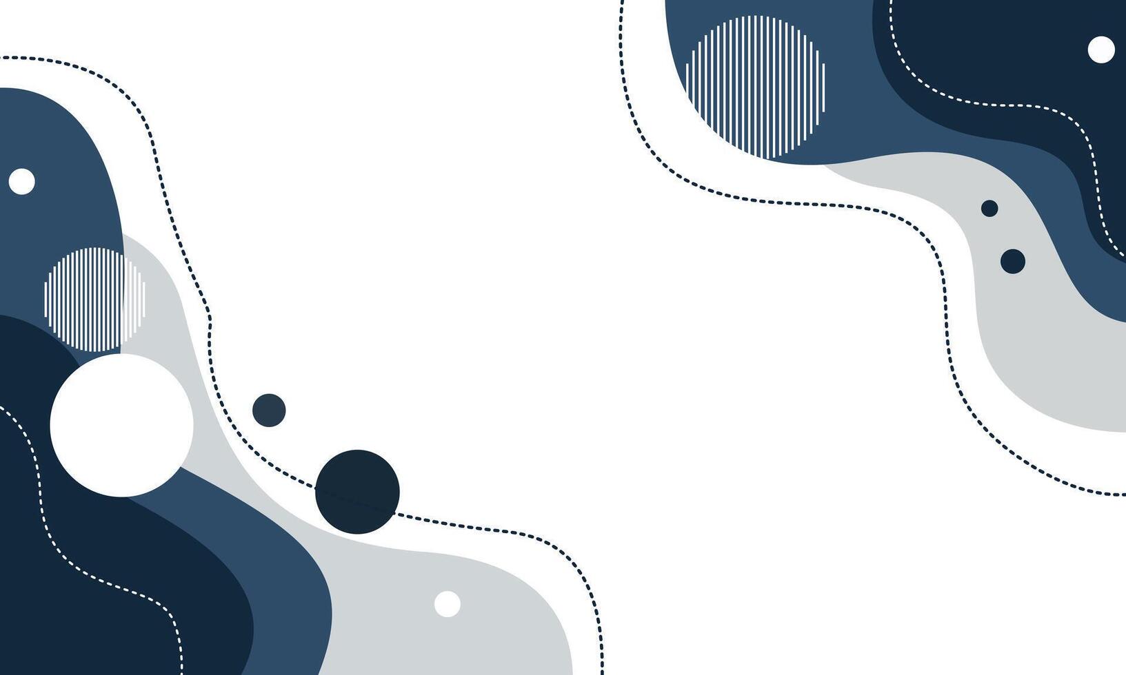 Abstract Fluid Shapes Background with Modern Design. vector