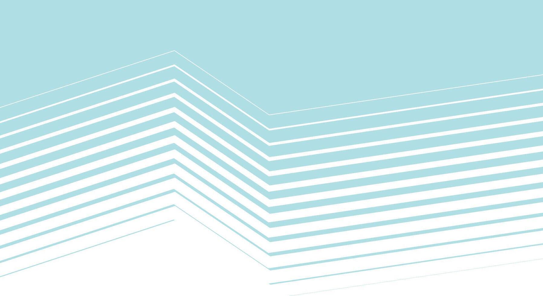 resumen modelo con dinámica zigzag líneas en un azul antecedentes vector