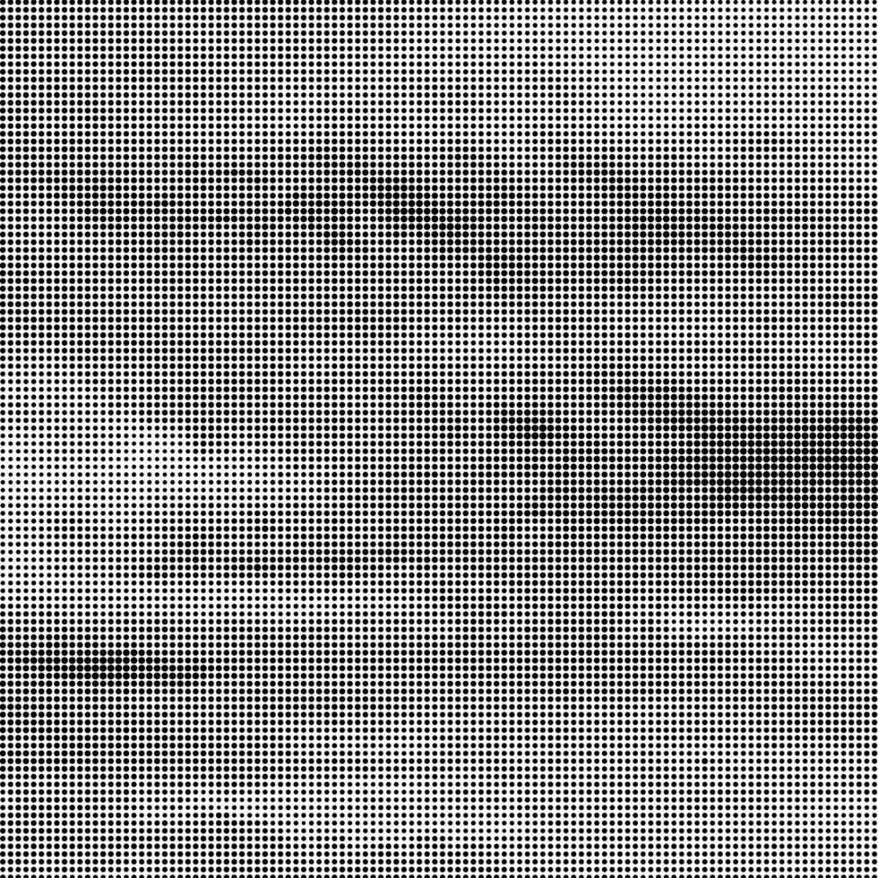 Halftone Pattern. Set of Dots. Dotted Texture on White Background. Overlay Grunge Template. Distress Linear Design. Fade Monochrome Points. Wave Circles Pop Art Backdrop. vector