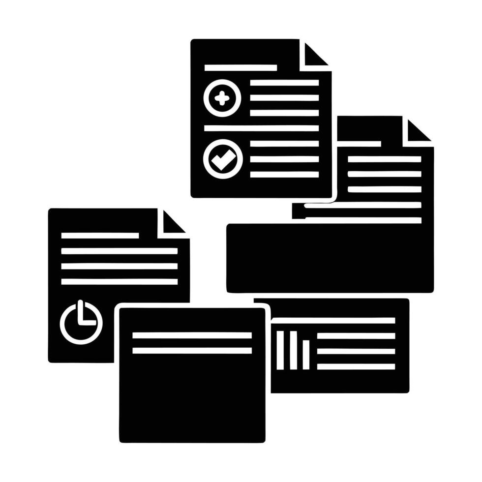 Geometric Hexagon Cluster with Triangle Symbol vector