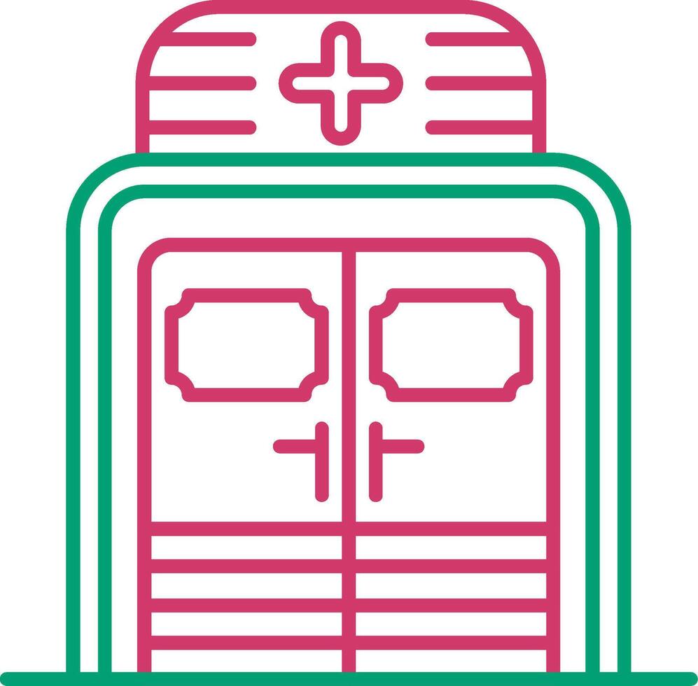 Secure Door Access Control vector