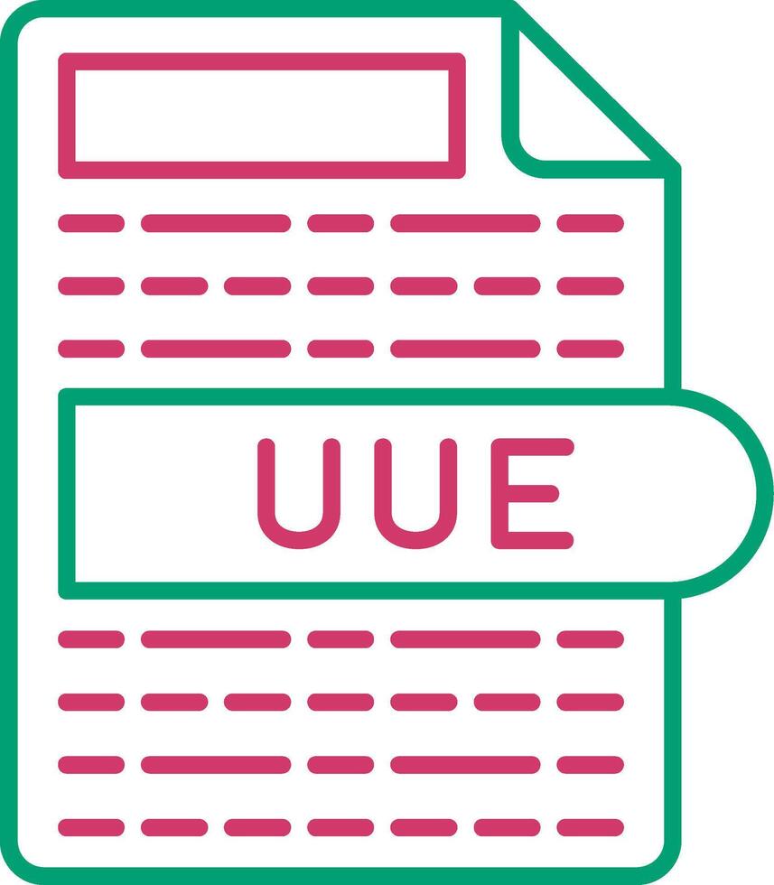 UUE Encoded Data File vector