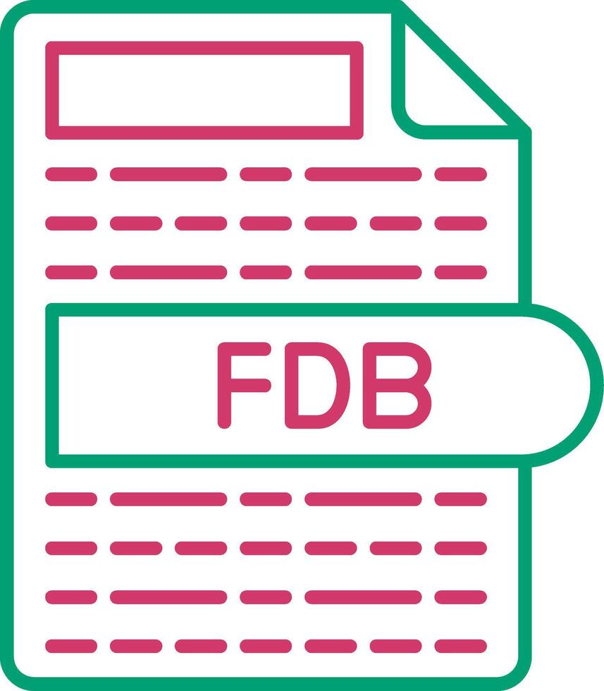 FDB Firebird Database File vector