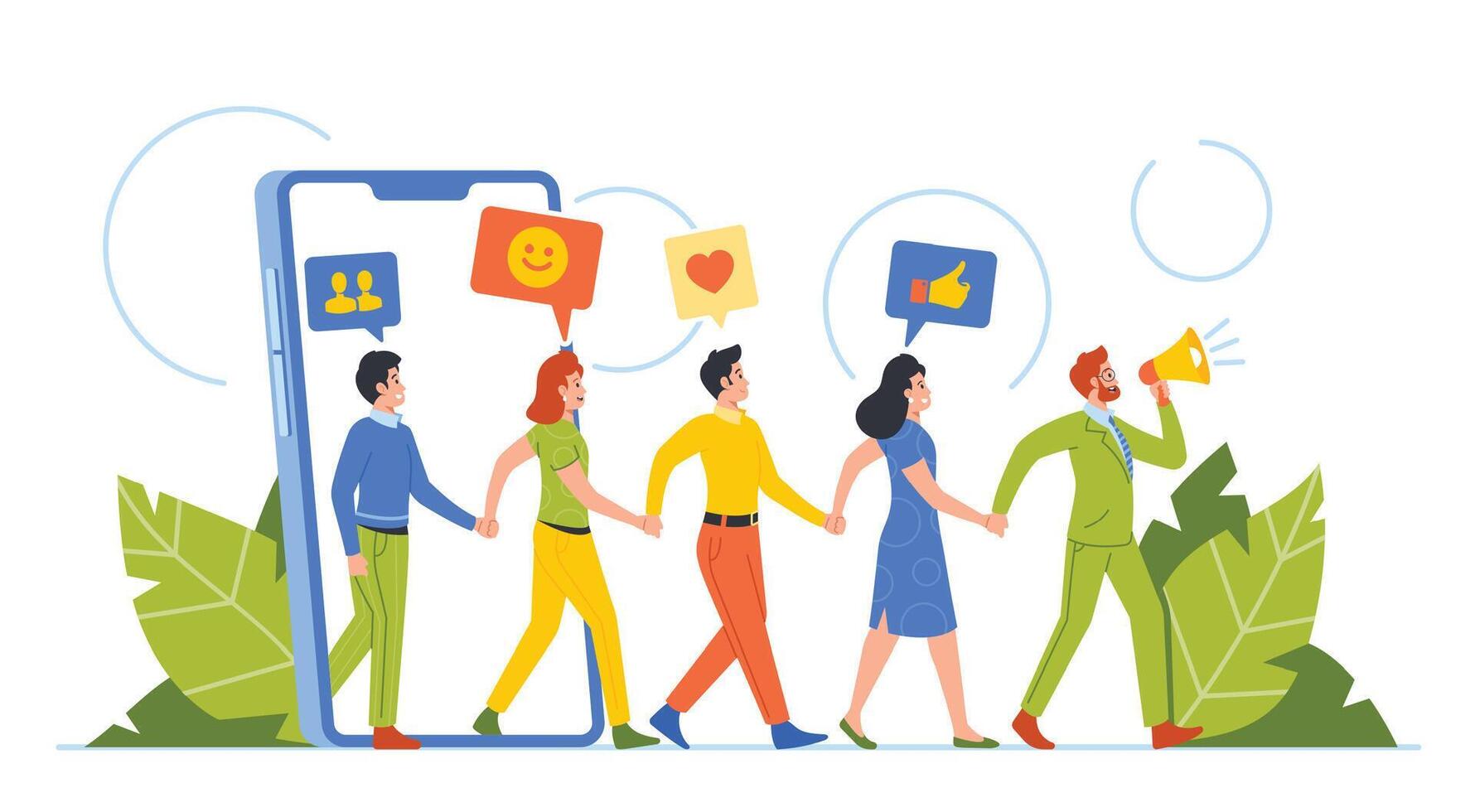 remisión programa negocio concepto vector