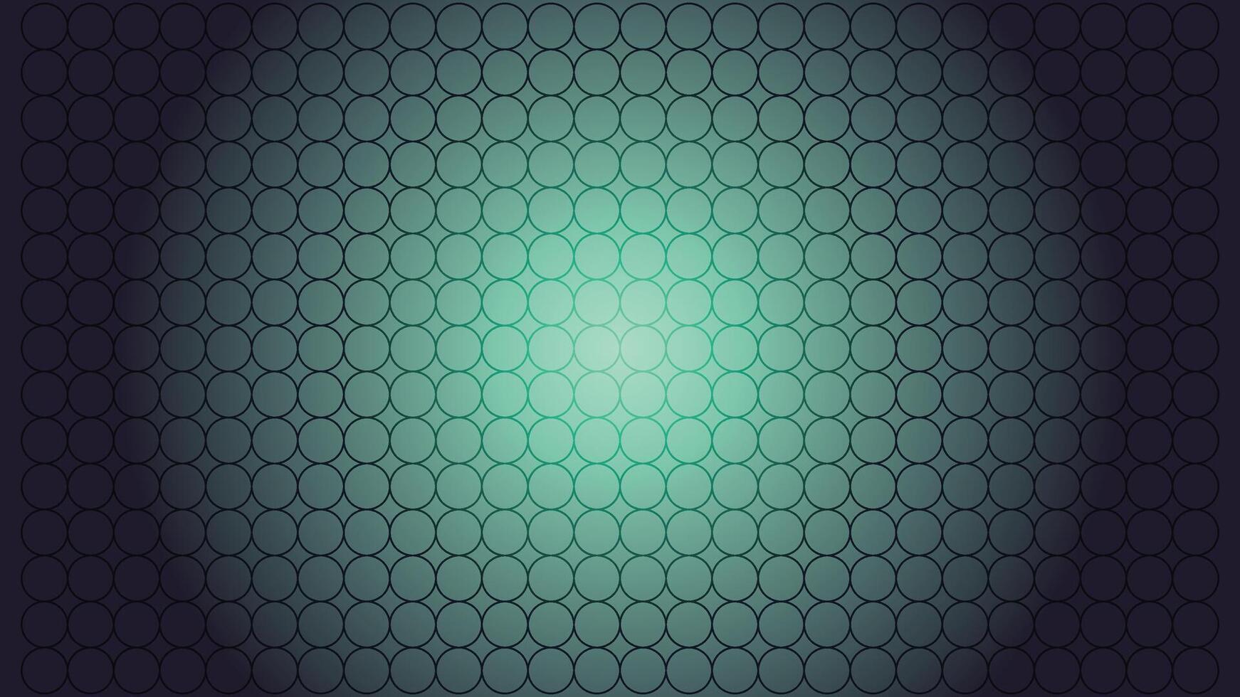 Background with Teal Gradient and Circle Grid Pattern vector