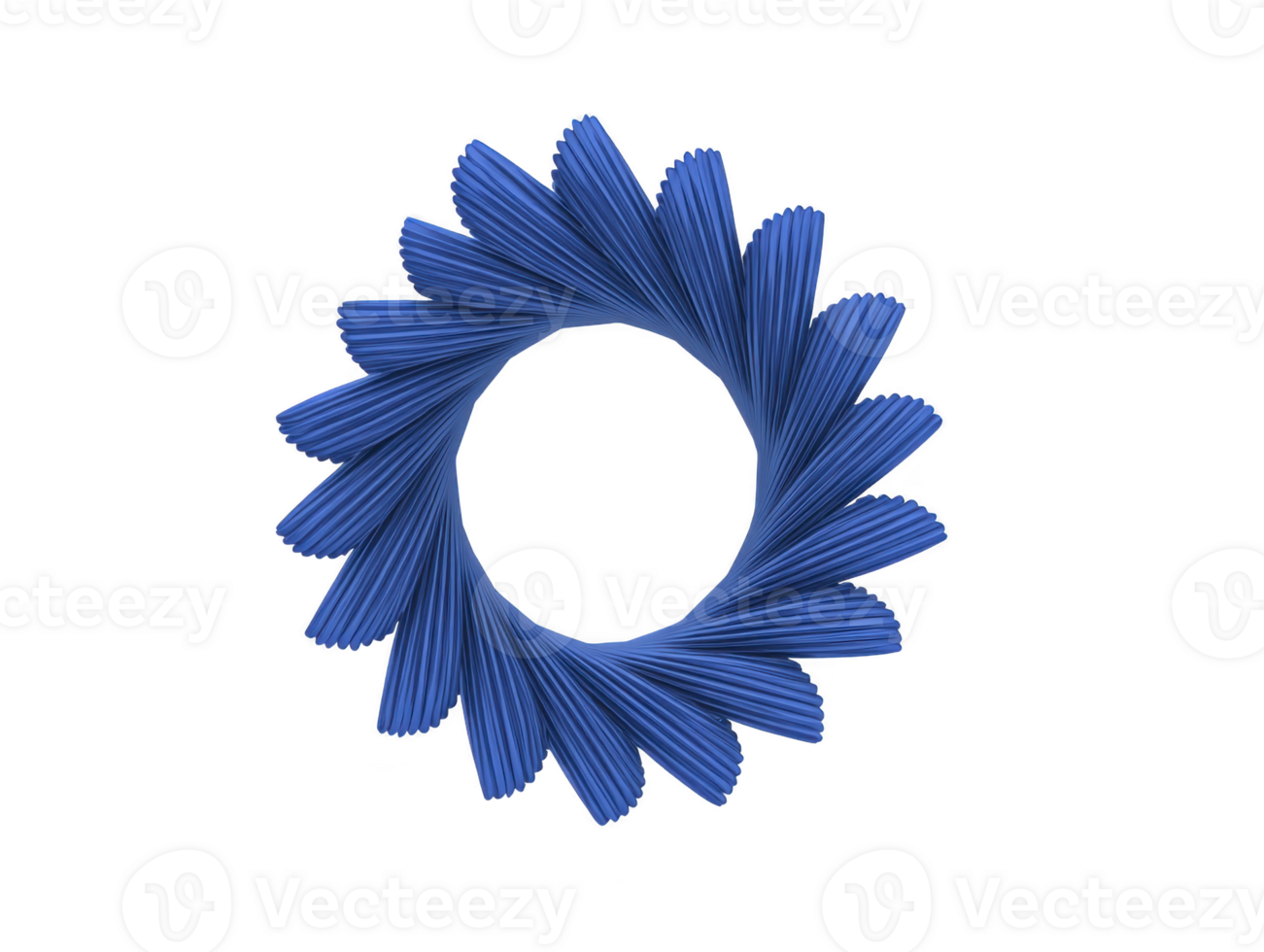 azul abstrato geométrico circular padronizar com radial simetria, moderno projeto, dinâmico linhas, e sentido do movimento, adequado para fundos ou criativo projetos png