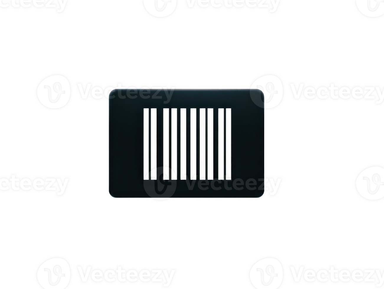 negro código de barras icono, aislado en transparente fondo, caracteristicas vertical líneas en rectangular forma, simbolizando datos, identificación, y tecnología para Al por menor o inventario sistemas png