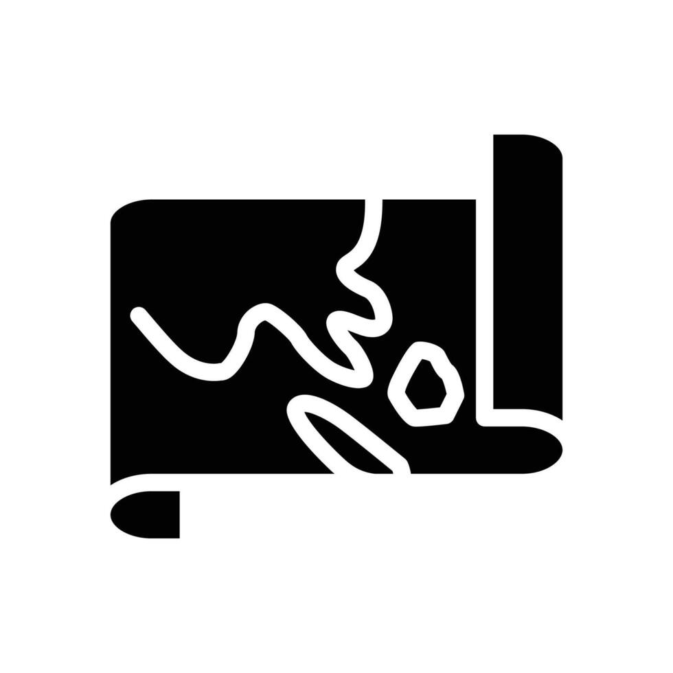 map solid icon design good for web or mobile app vector