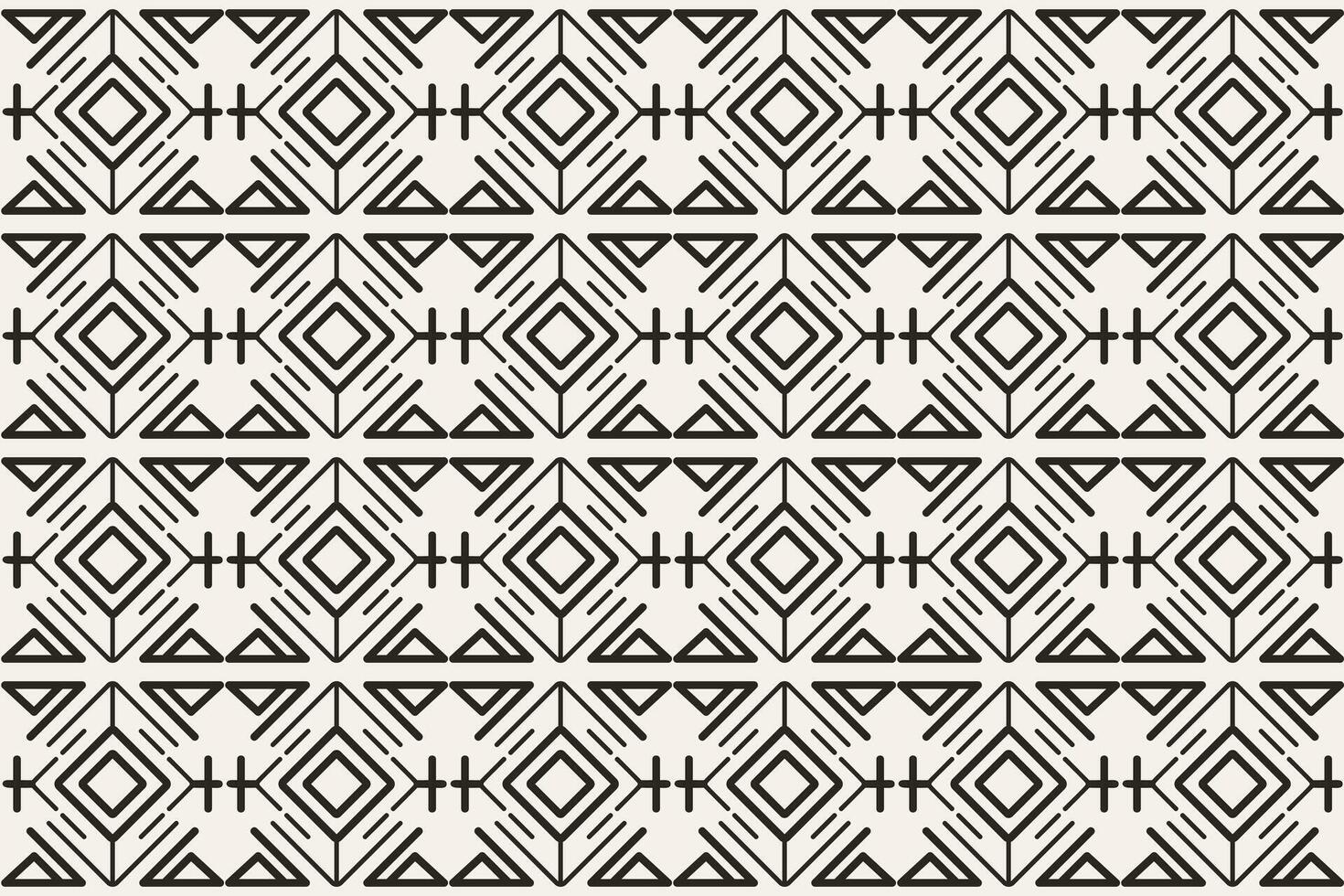 Minimal tribal line art pattern background with ethnic geometric motifs. Perfect for textiles, crafts, boho style backgrounds, wrapping paper, digital prints, and wall art. vector