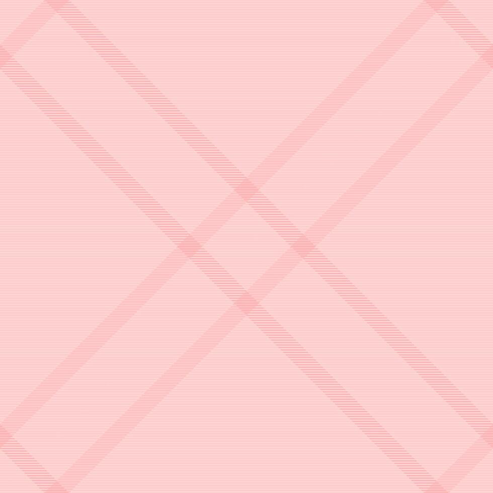 Popular seamless plaid fabric, red pattern textile tartan. Ribbon background texture check in light and red colors. vector