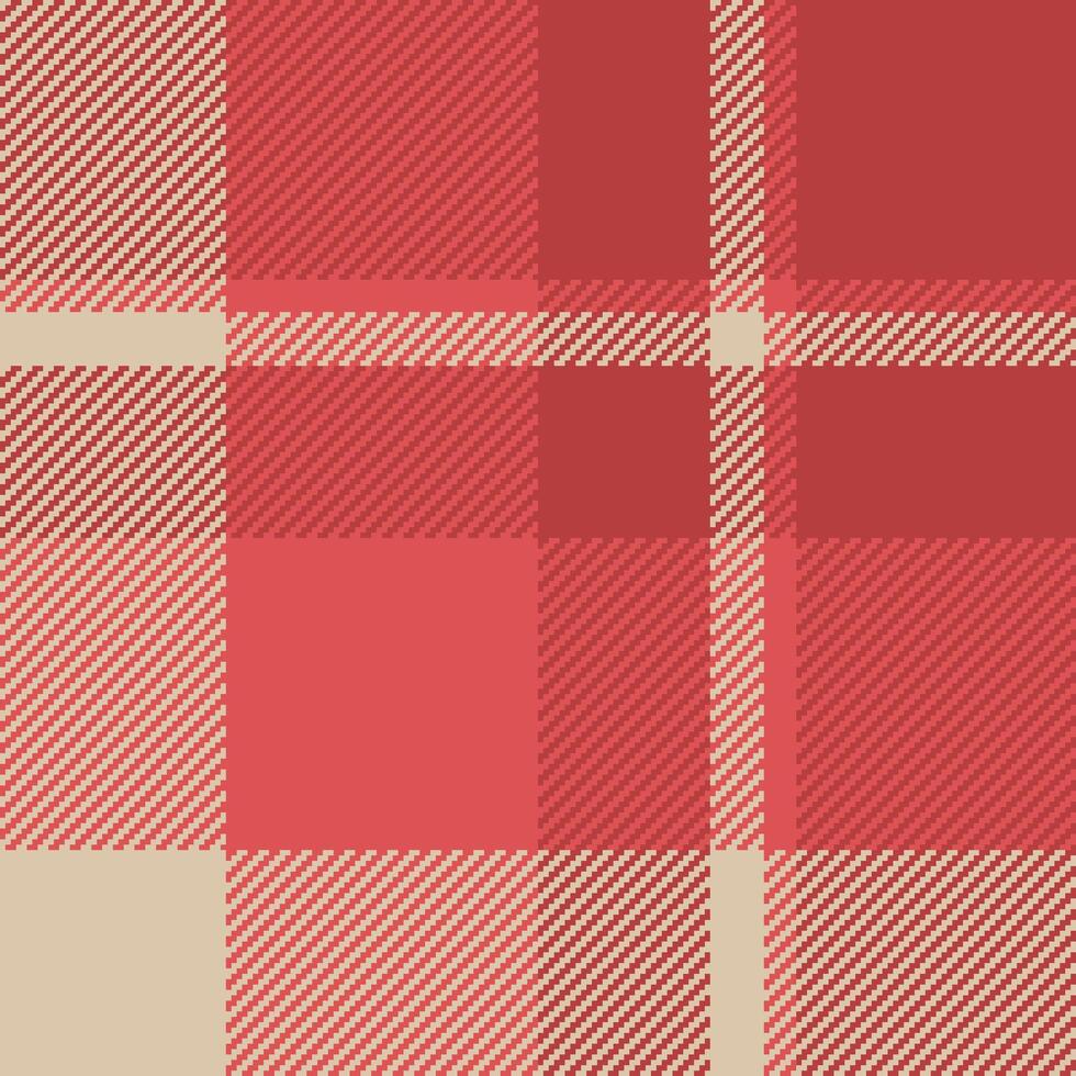 A vibrant, warm plaid pattern with textured weave detail. Evokes cozy, rustic feelings. Ideal for backgrounds, textiles, and design projects needing a classic touch. vector