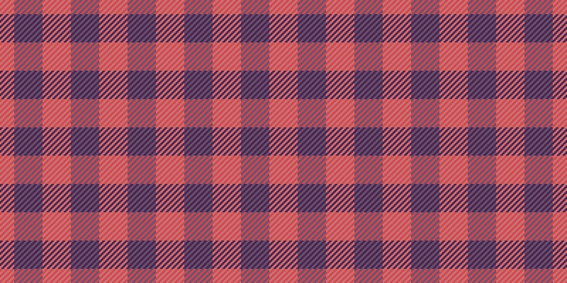 Classic plaid pattern in harmonious pink and purple hues. Timeless design for backgrounds, apparel, or web elements. Versatile texture and backdrop. vector