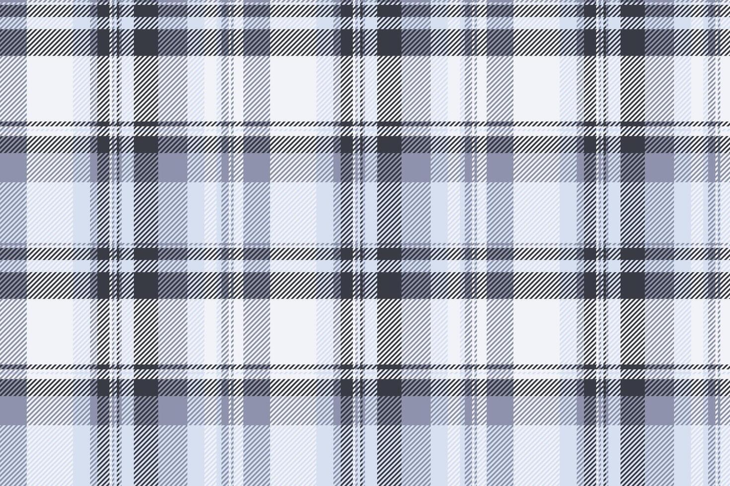 Classic plaid pattern in cool, muted blues and grays. Timeless textile design perfect for backgrounds, apparel, crafts, or adding a touch of vintage charm to any project. vector