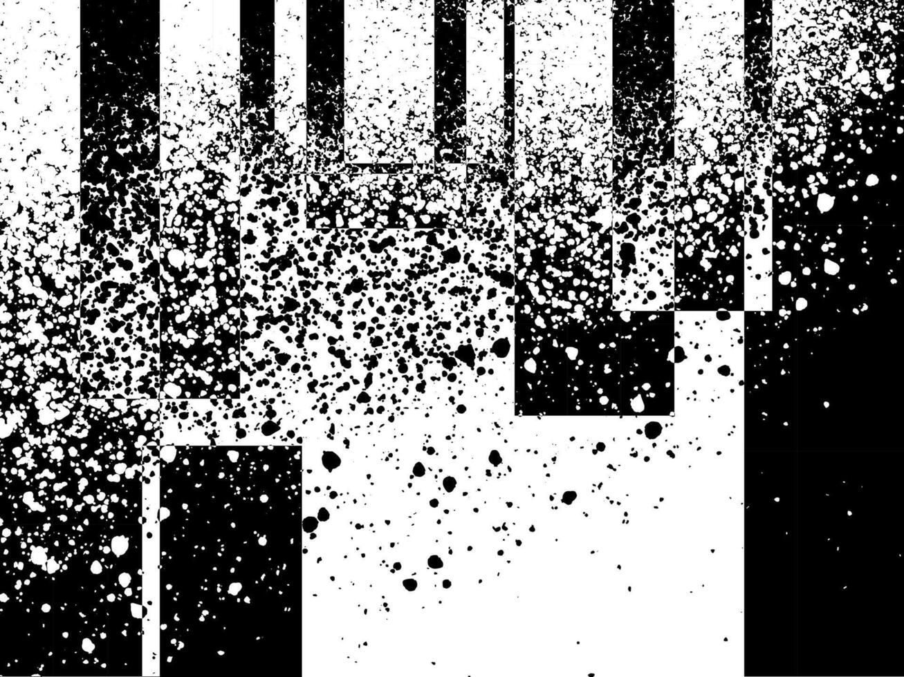 Black and white halftone geometry background. Abstract pop art made from black and white lines causing a circle shape illusion. vector