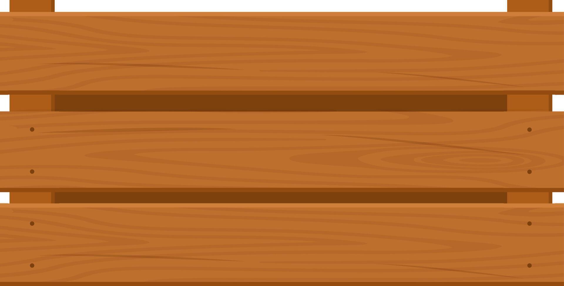 Wooden crate texture creating rustic wood background planks vector