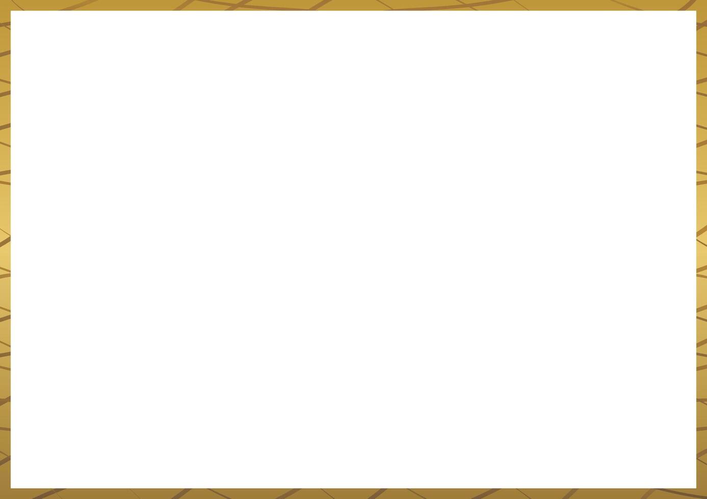 Diagonal Line Texture Gold Frame Simple Modern Design Border vector