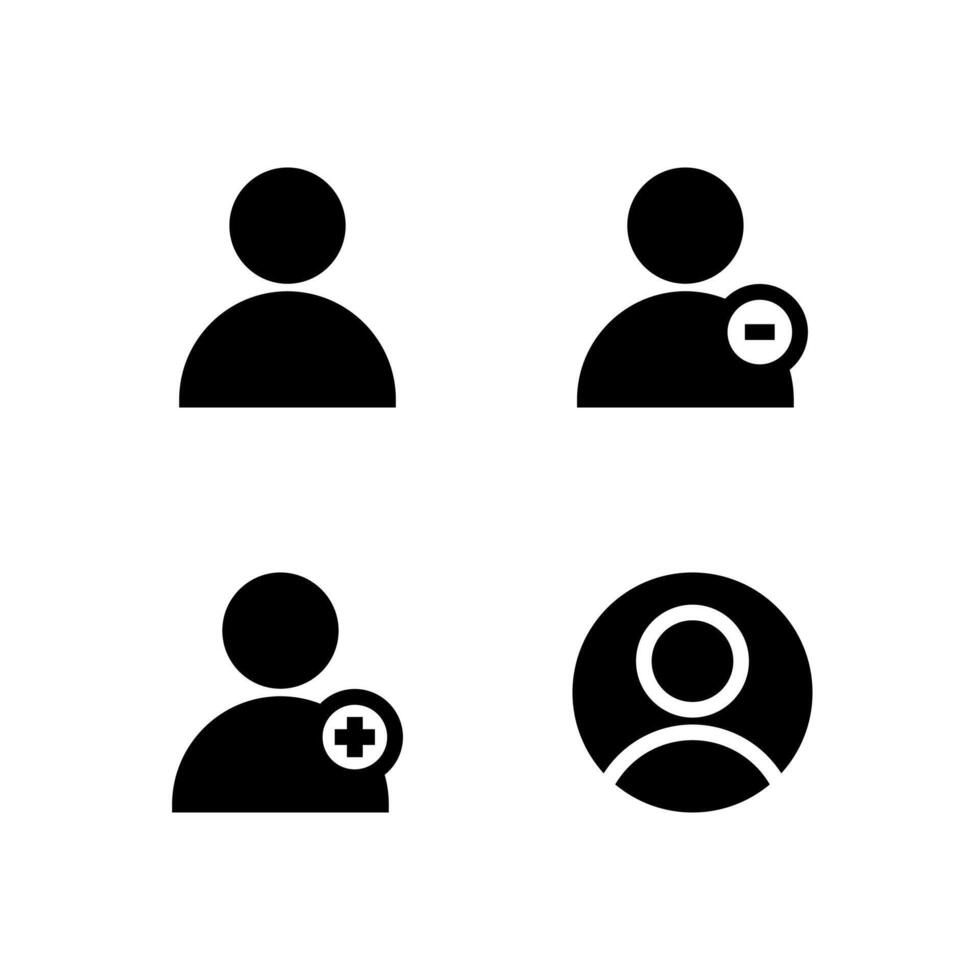 User Interface Solid Icons for Digital Platform Design vector