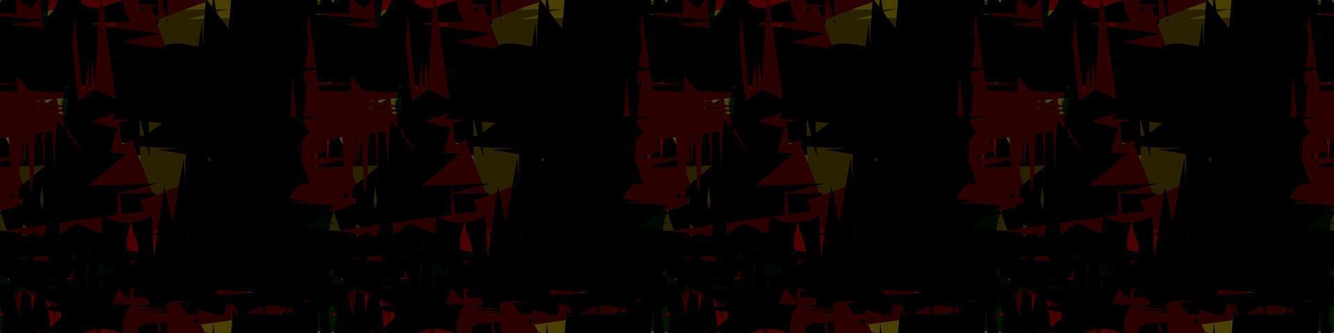 Abstract military-style camouflage seamless pattern on dark background. army camo pattern for prints design, fashion, wallpaper or backdrop vector