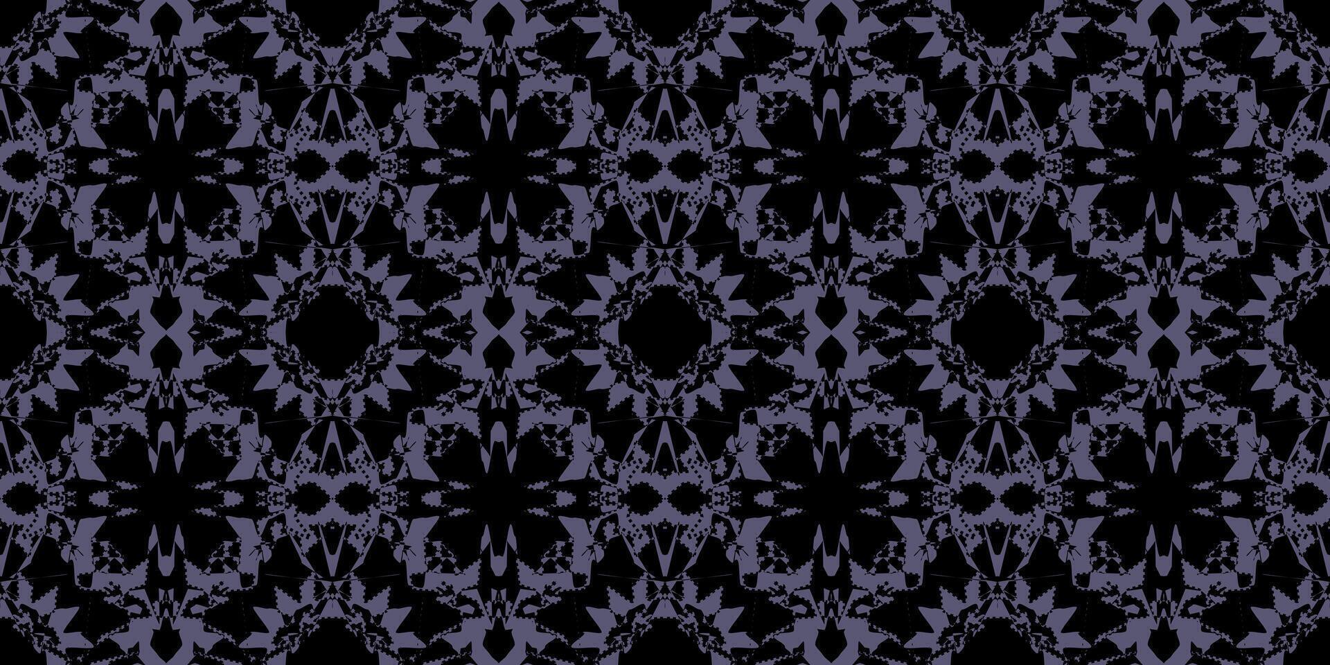 Abstract geometric pattern with stripes, lines. Seamless background. blue and black ornament. Simple graphic design. wallpaper pattern vector