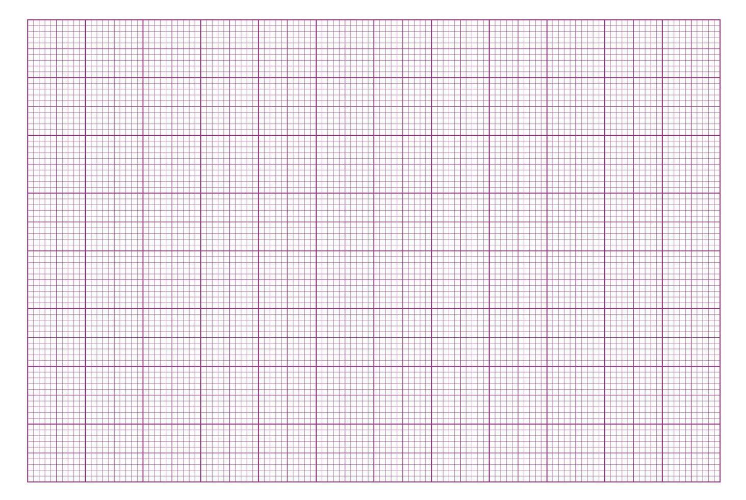 Seamless millimeter graph paper pattern. Blue fine grid for educational and design purposes. Abstract squared background. vector