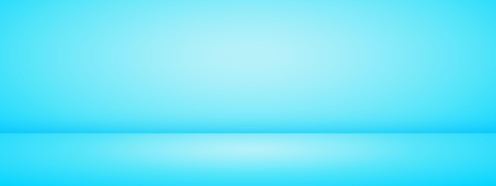 Turquoise studio room. Limbo light background. Abstract 3d bg with empty space for advertising text. mockup illustration. vector